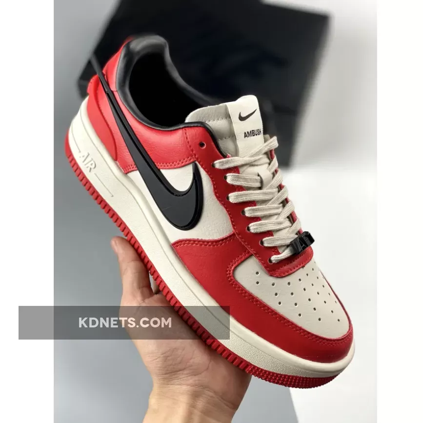 AMBUSH X Nike Air Force 1 'Chicago' Red White 1681877837 New Releases