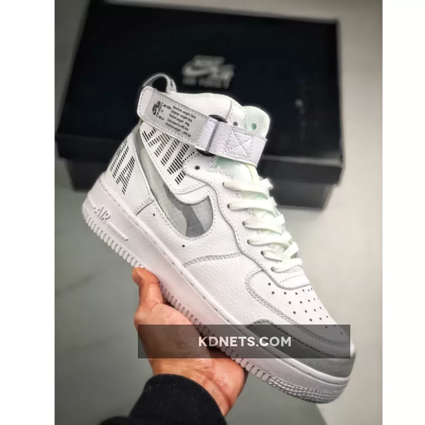 Nike Air Force 1 High White/Grey CQ0449-100