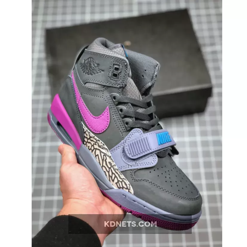 Air Jordan Legacy 312 Dark Grey Purple AV3922-005 jordan 312 grey