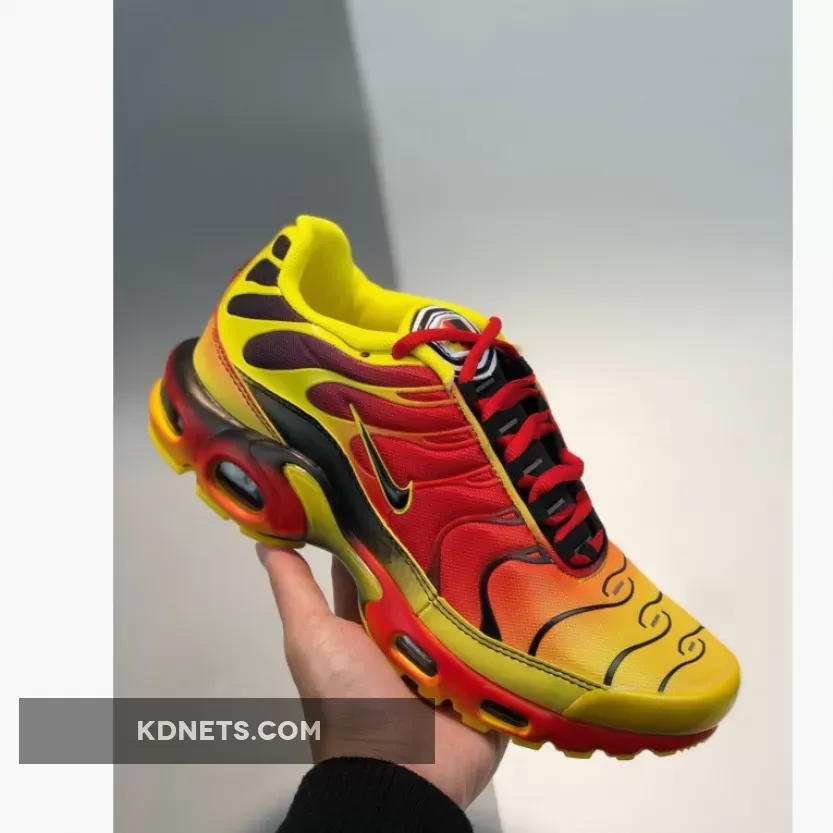 Nike Air Max Plus ‘Gradient’ Chrome Yellow Bright Crimson / Air Max Plus Gradient CT0962-700