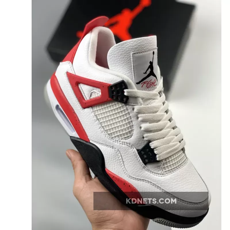 Jordan 4 Retro Red Cement | fire red 4s DH6927-161
