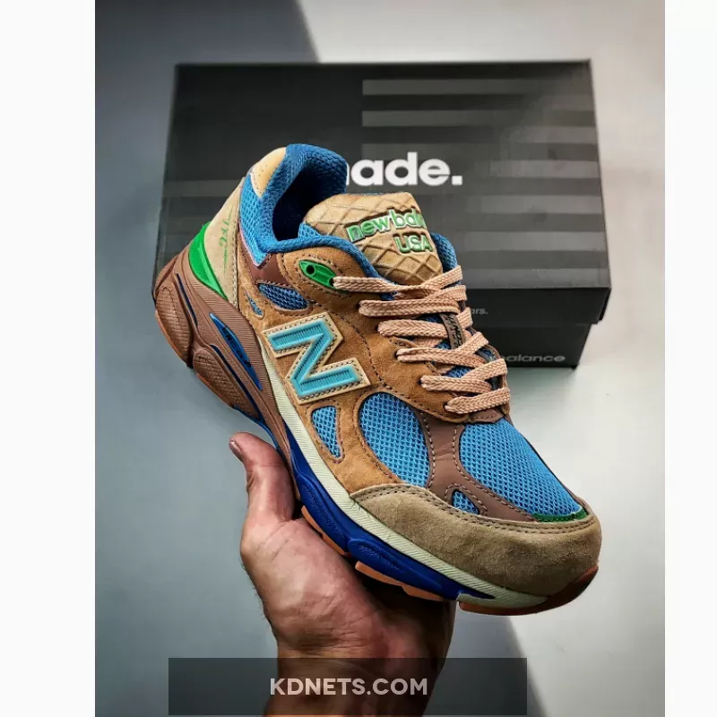 New Balance 990v3 Joe Freshgoods Outside Clothes Joe Freshgoods x New Balance 990v3 Outside Clothes Beige/Aqua-Green M990JG3