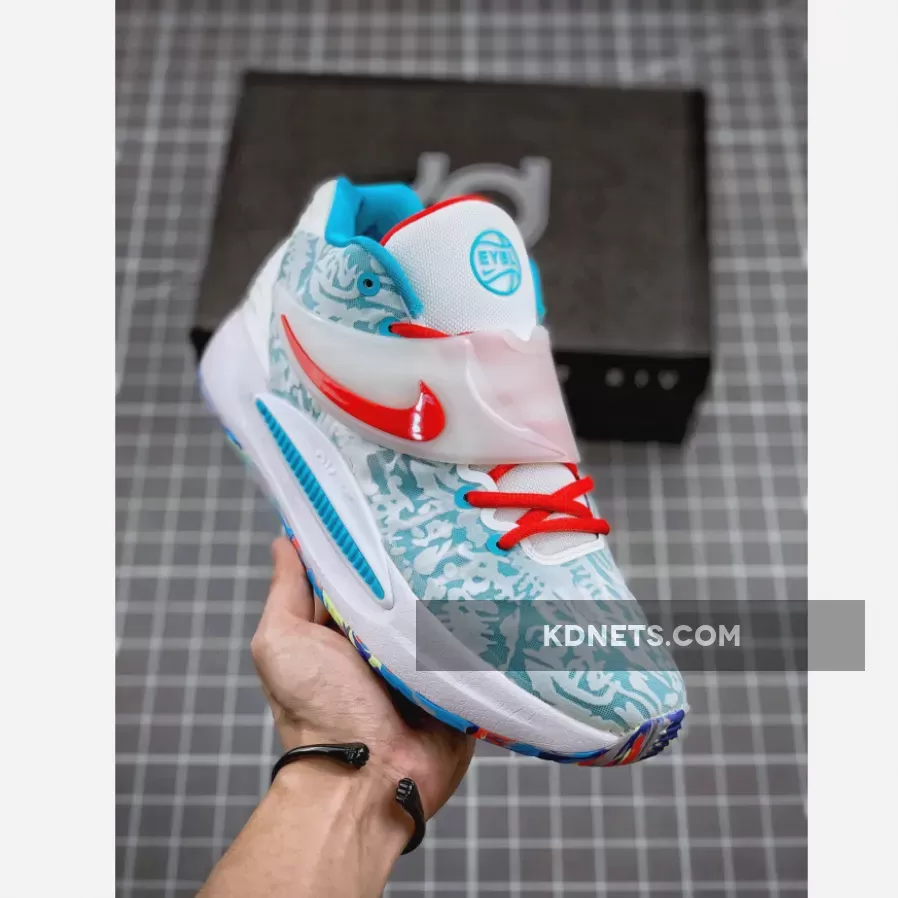 Nike KD 14 'EYBL' White Green Red #kd 14 sale