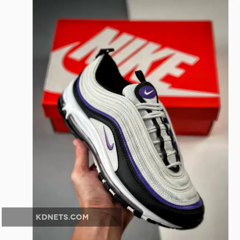 Nike Air Max 97 White/Black-Oxygen Purple-Action Grape