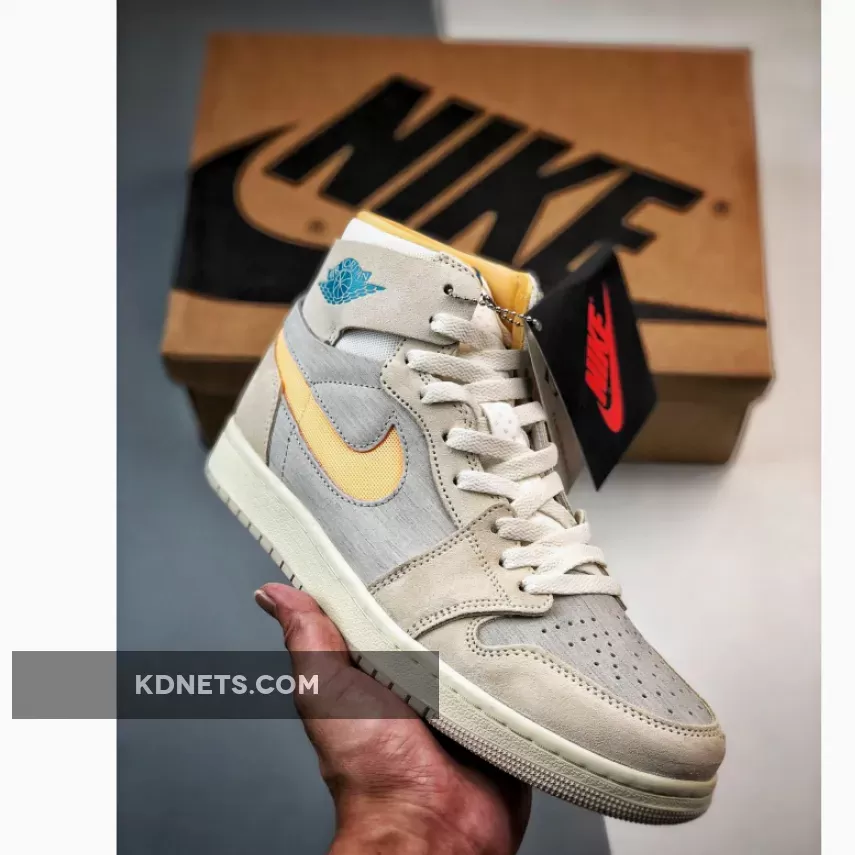 Air Jordan 1 High Zoom CMFT 2 Sail Gold DV1307-180 For Sale