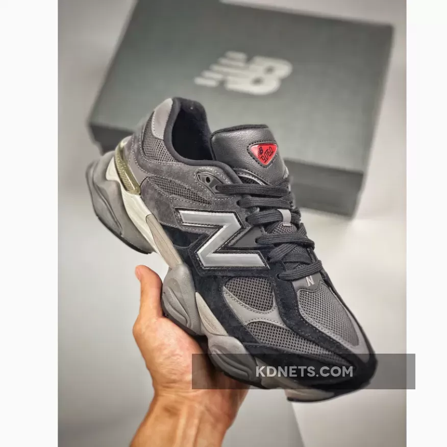 Discount New Balance 9060 Black/Castlerock U9060BLK