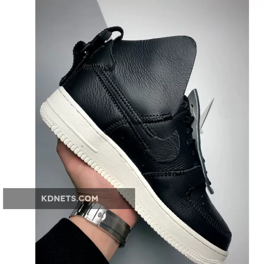 PSNY X Nike Air Force 1 High Black Sail AO9292-002 Cheap