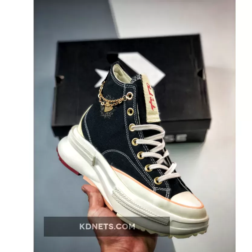 Converse Run Star Legacy CX Platform Gold Chain Black/Egret