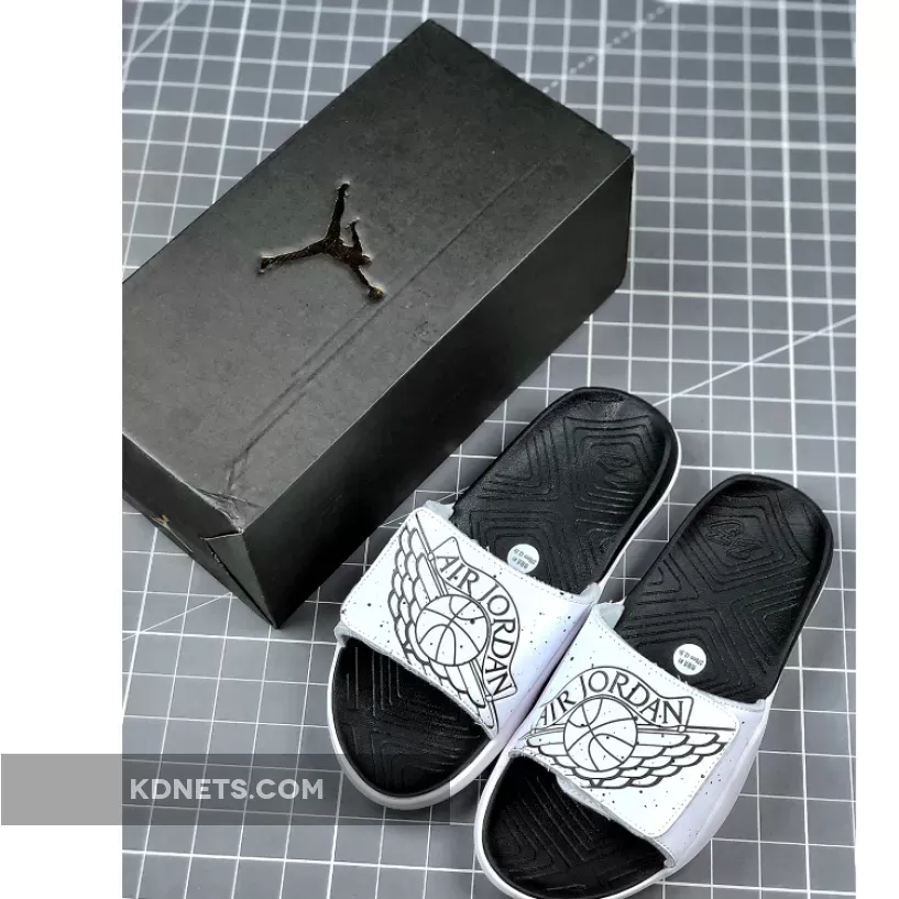 Online Air Jordan Hydro 7 Black Grey AA2517-0004