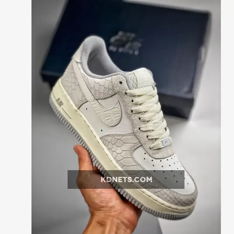 New Releases Nike Air Force 1 Low 'Snakeskin' White 1874932