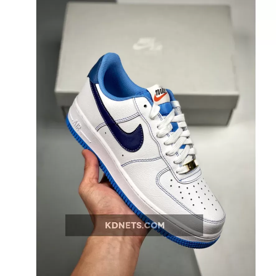 Nike Air Force 1 Low ‘First Use’ White/University Blue / university blue forces DA8478-100