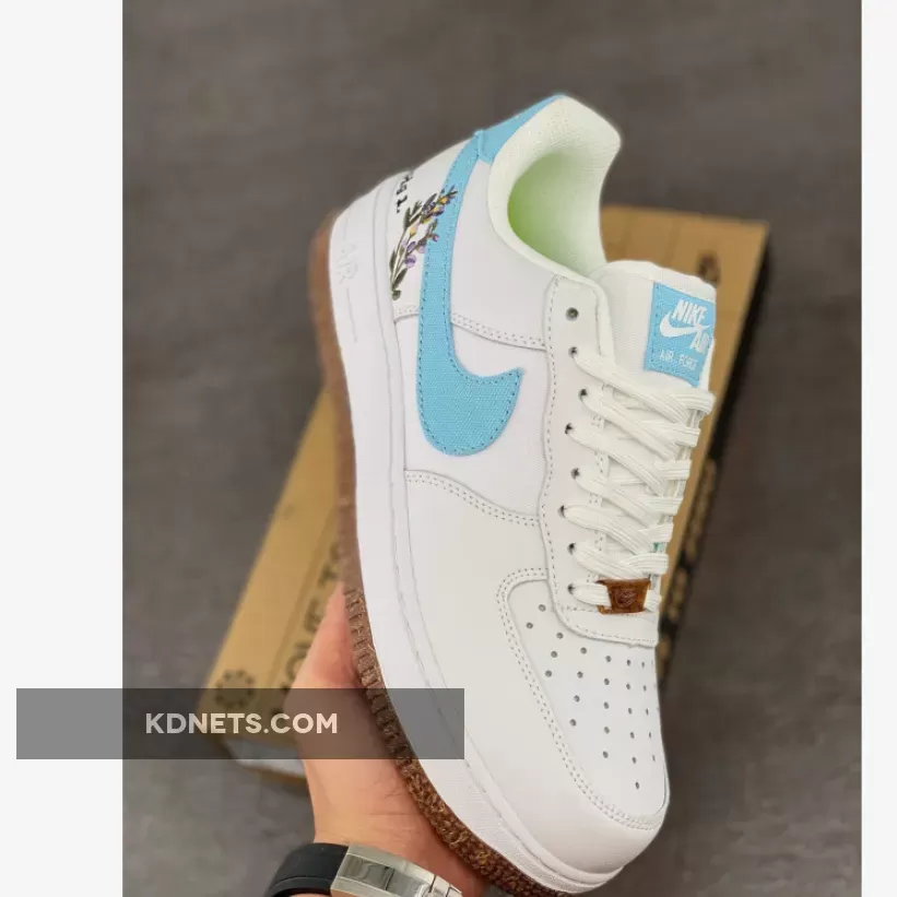 Nike Air Force 1 "Indigo" White/Black/Obsidian CZ0338-100