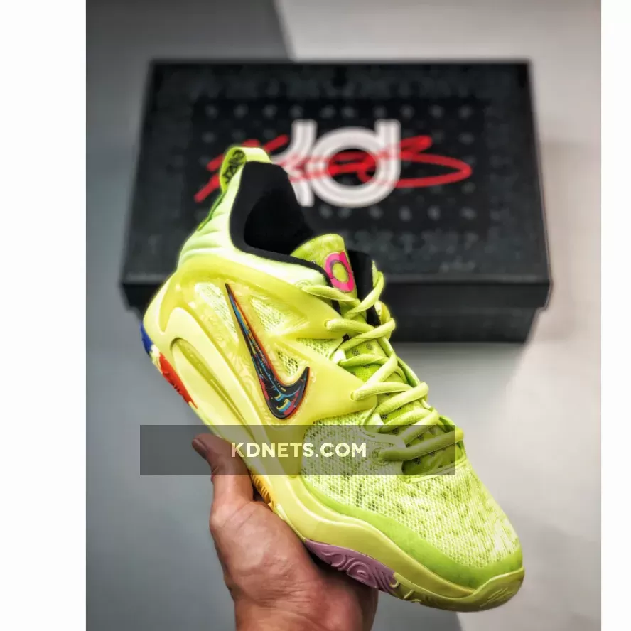 Nike KD 15 Light Lemon Twist DM1056-700 - kd 15 lime green