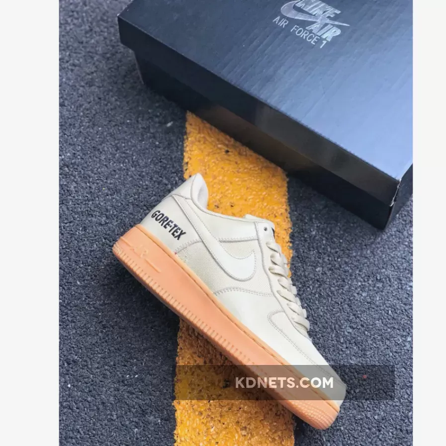 Nike Air Force 1 GORE-TEX Team Gold/Gold/Black/Khaki #nike air force one low gore-tex team gold khaki