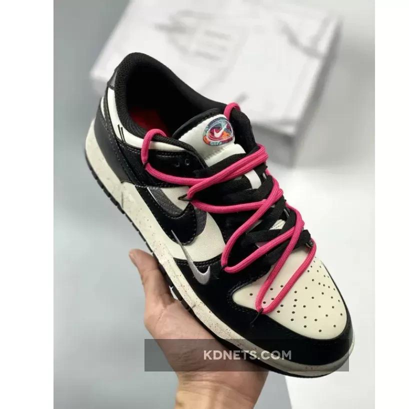 Nike Dunk Low ‘Multiple Swooshes’ Black White