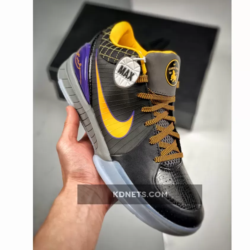 Kobe Carpe Diem / Nike Zoom Kobe 4 Protro 'Carpe Diem' Black/Del Sol-Varsity Purple AV6339-001