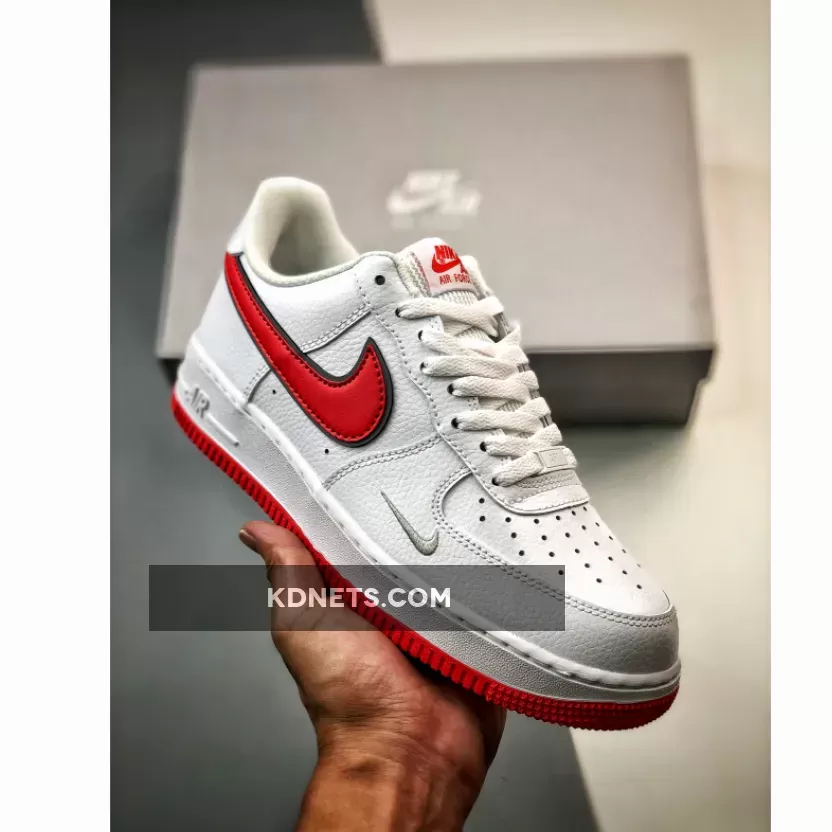 Air Force 1 Low Reverse Habanero - Nike Air Force 1 Low GS White Silver Orange DX9269-101