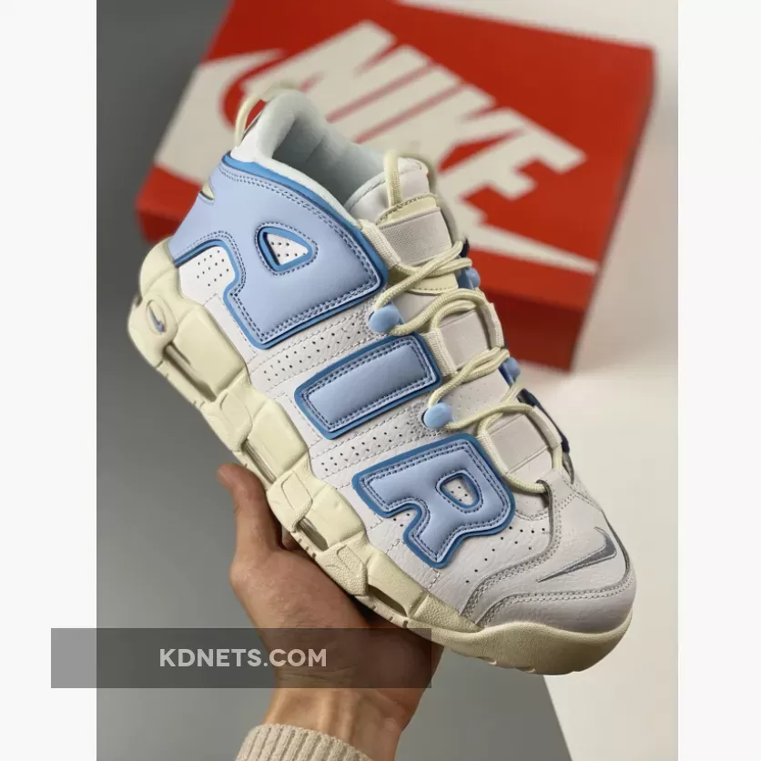 Nike Air More Uptempo 'White/Blue/Sail' FD9869-100 #blue and white nike uptempo