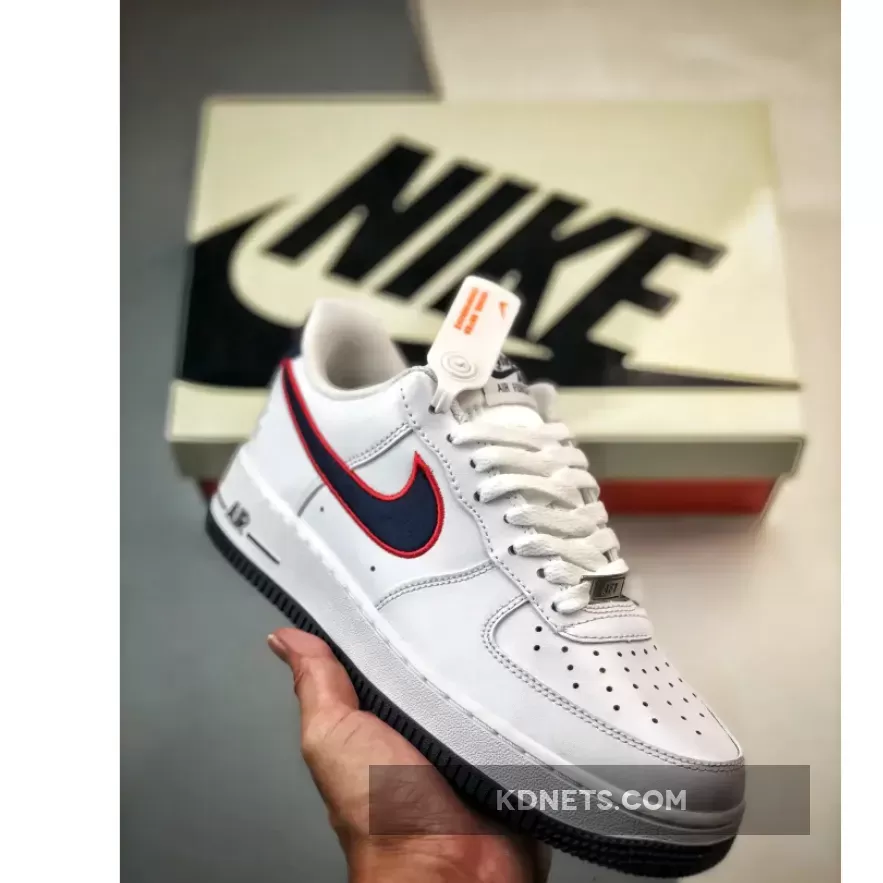 Houston Comets Dunks / Nike Air Force 1 Low 'Houston Comets' White/Obsidian-Red FJ0710-100