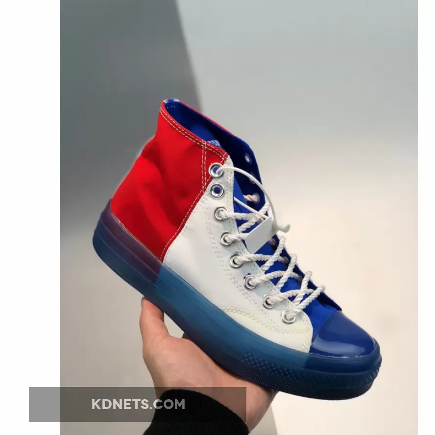 Converse Chuck 70 Translucent Midsole High Top Red/White/Blue, Red White And Blue High Top Converse 163326C