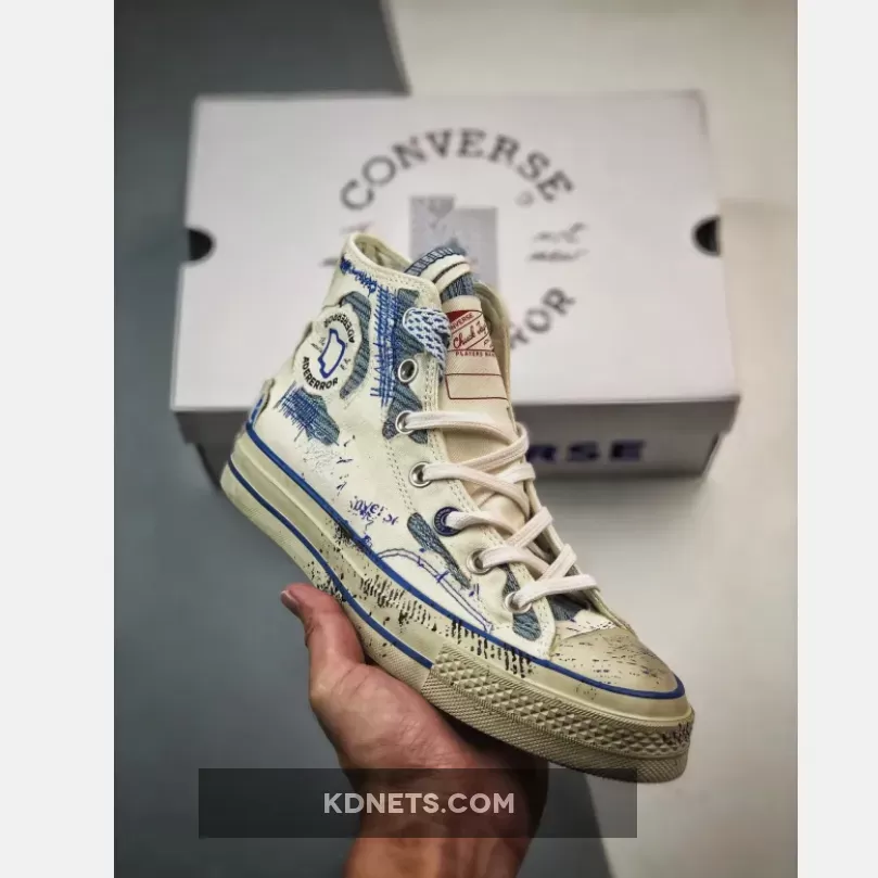 Ader Error x Converse Chuck 70 High White Blue