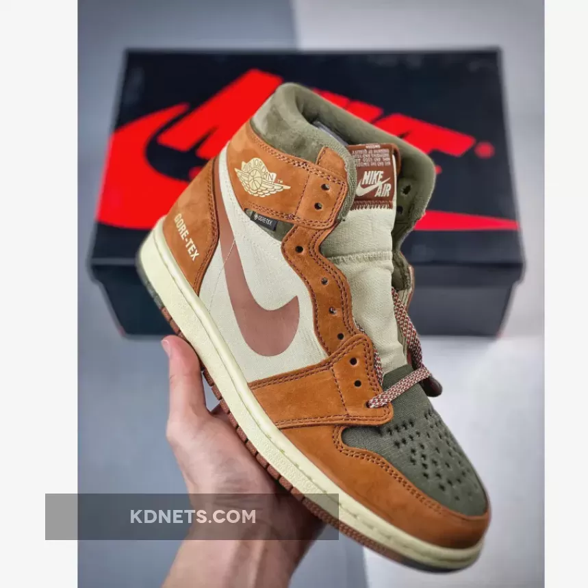 Air Jordan 1 Element Legend Sand/Legend Coffee-Medium Olive