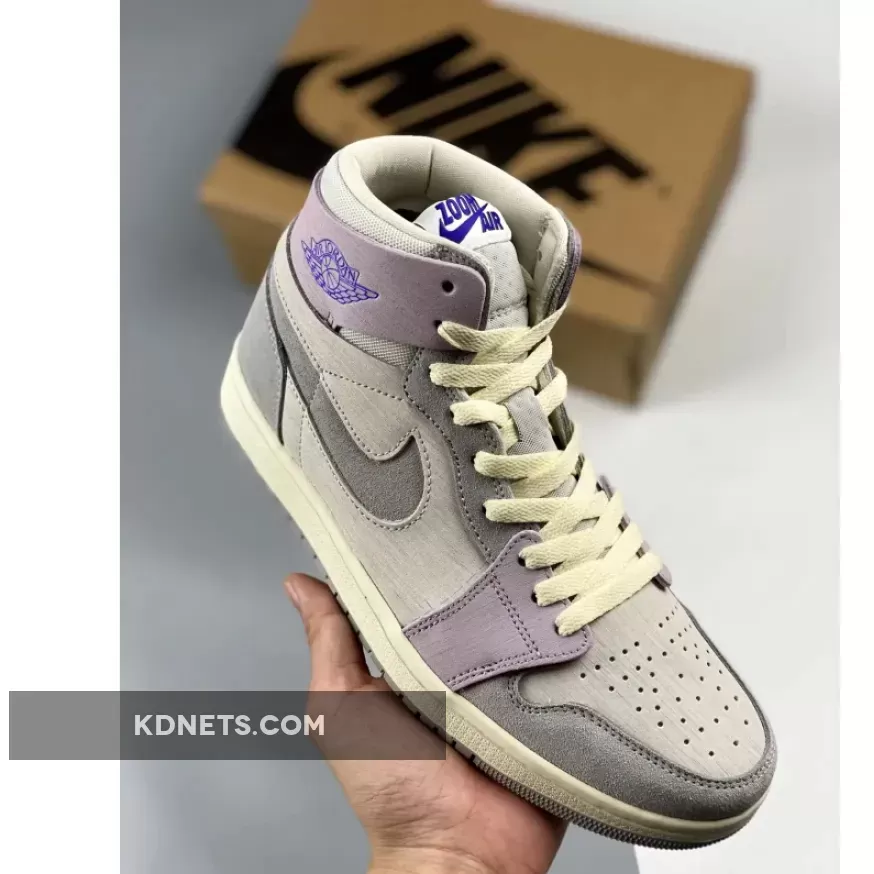 Air Jordan 1 Hi Zoom CMFT Photon Dust/Barely Grape-Grey