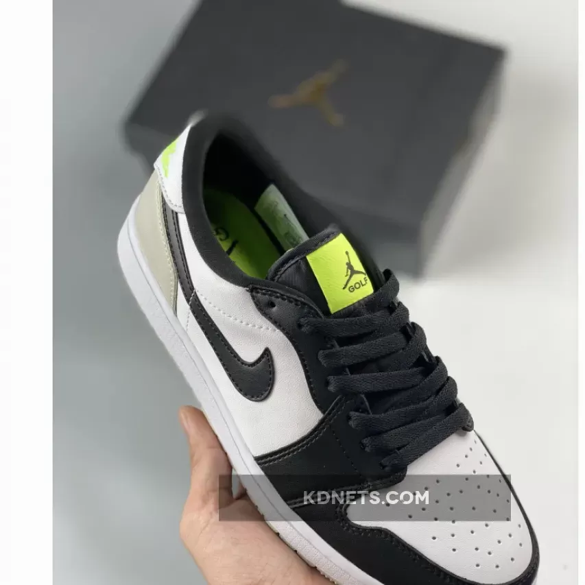 Air Jordan 1 Low Golf Black Phantom Volt