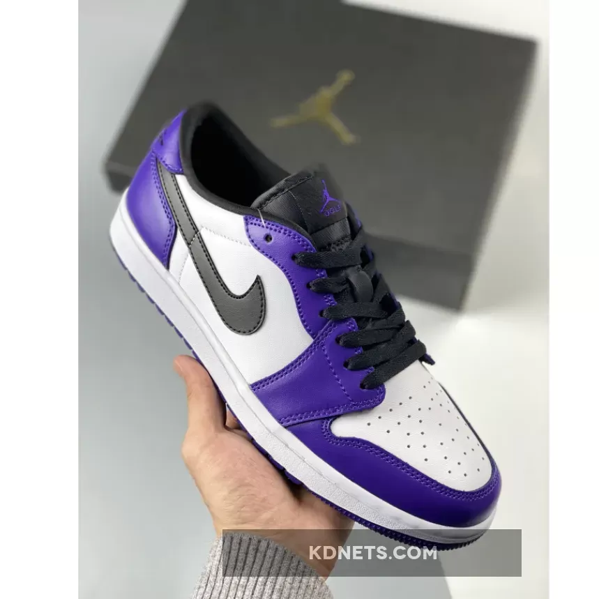 Air Jordan 1 Low Golf Court Purple