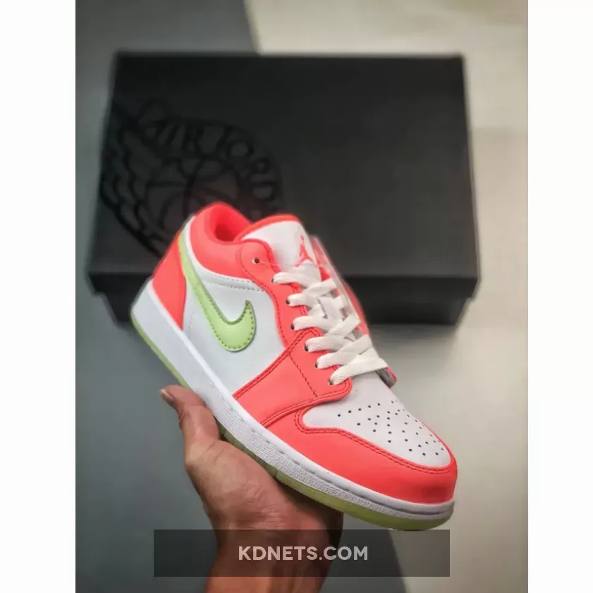 Air Jordan 1 Low lava glow white barely volt fn6772-671