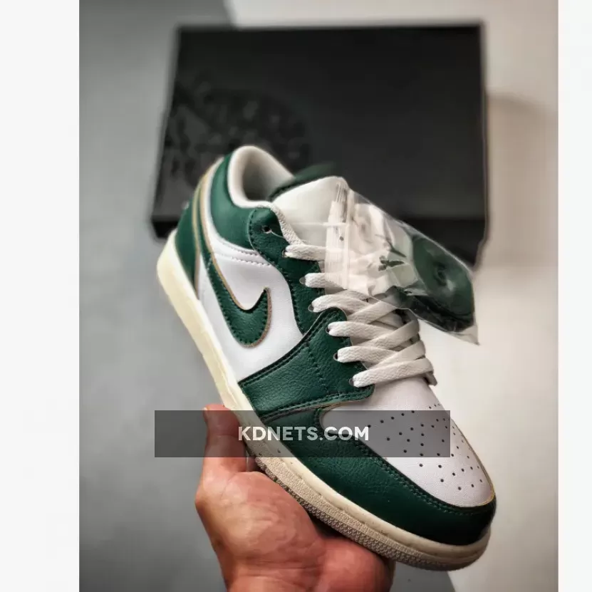 Air Jordan 1 Low Oxidized Green/White