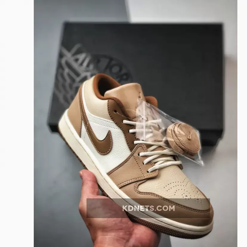 Air Jordan 1 Low Premium "Tan/Brown"