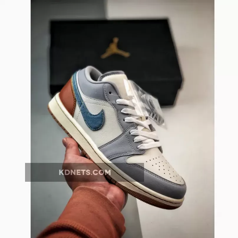 Air Jordan 1 Low SE ‘Repaired Denim Swoosh’