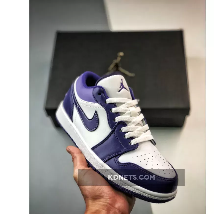 Air Jordan 1 Low Sky J Purple/White