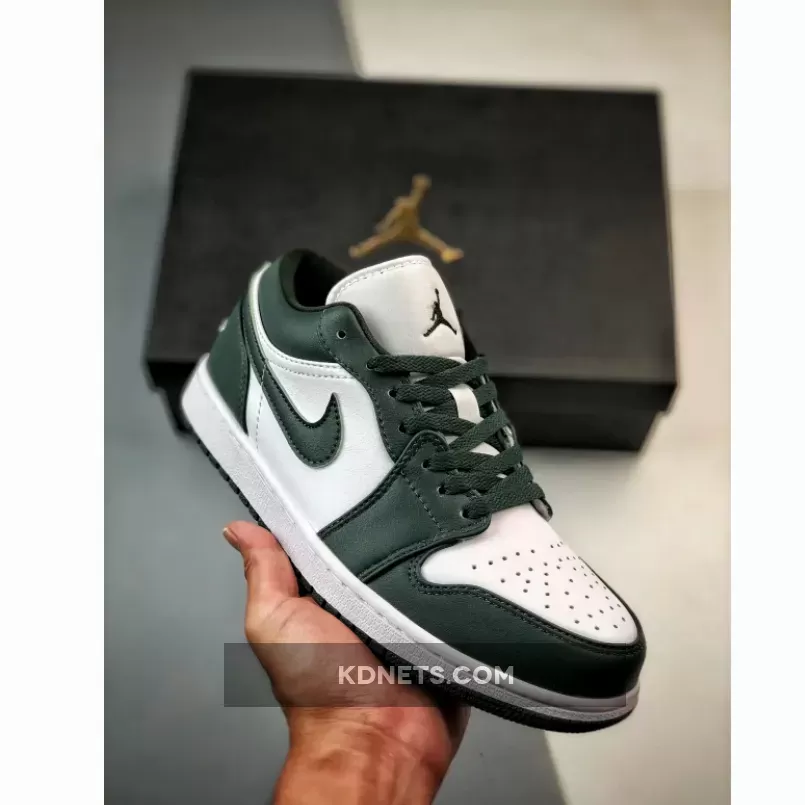 Air Jordan 1 Low White Olive