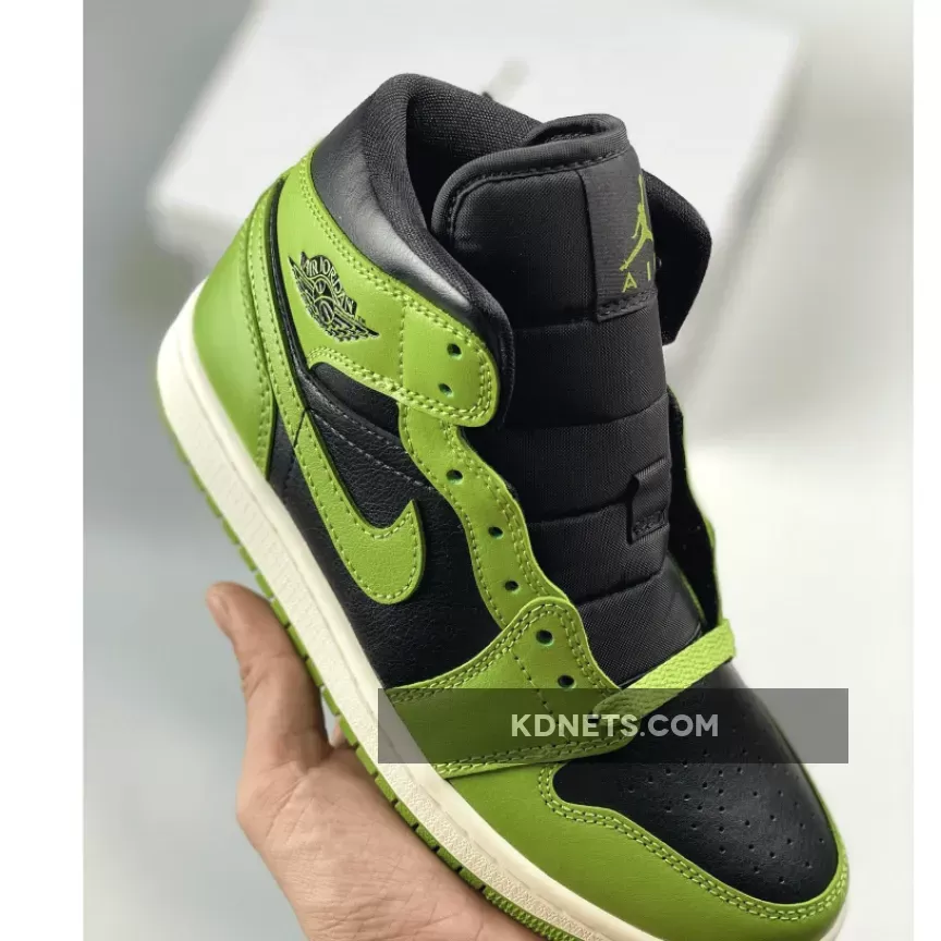 Air Jordan 1 Mid Black/Green