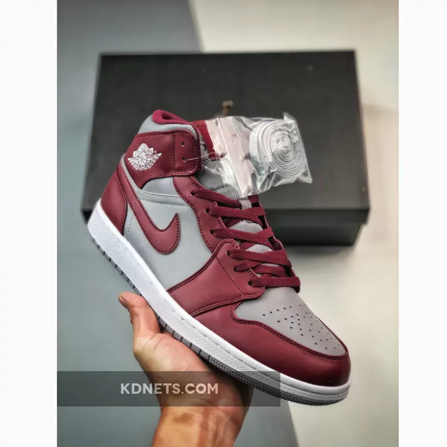 Air Jordan 1 Mid Team Red