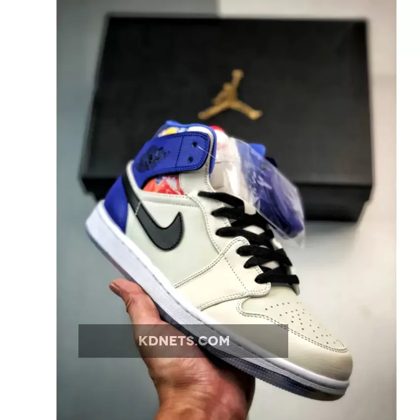 Air Jordan 1 Mid "Valentine’s Day Flowers"