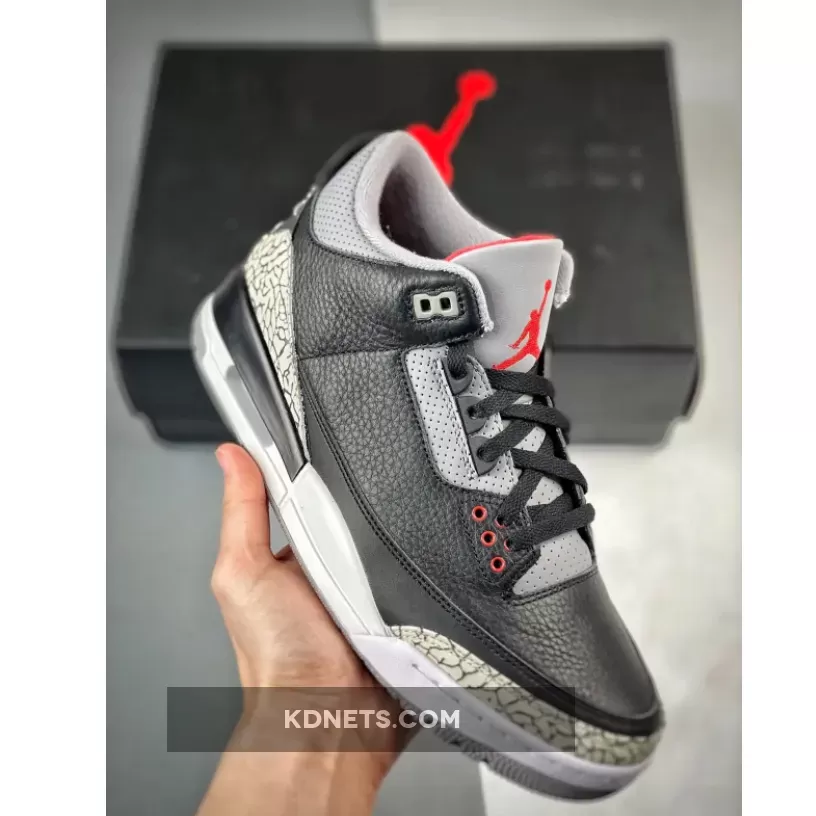 Air Jordan 3 Retro "Black Cement 2024"