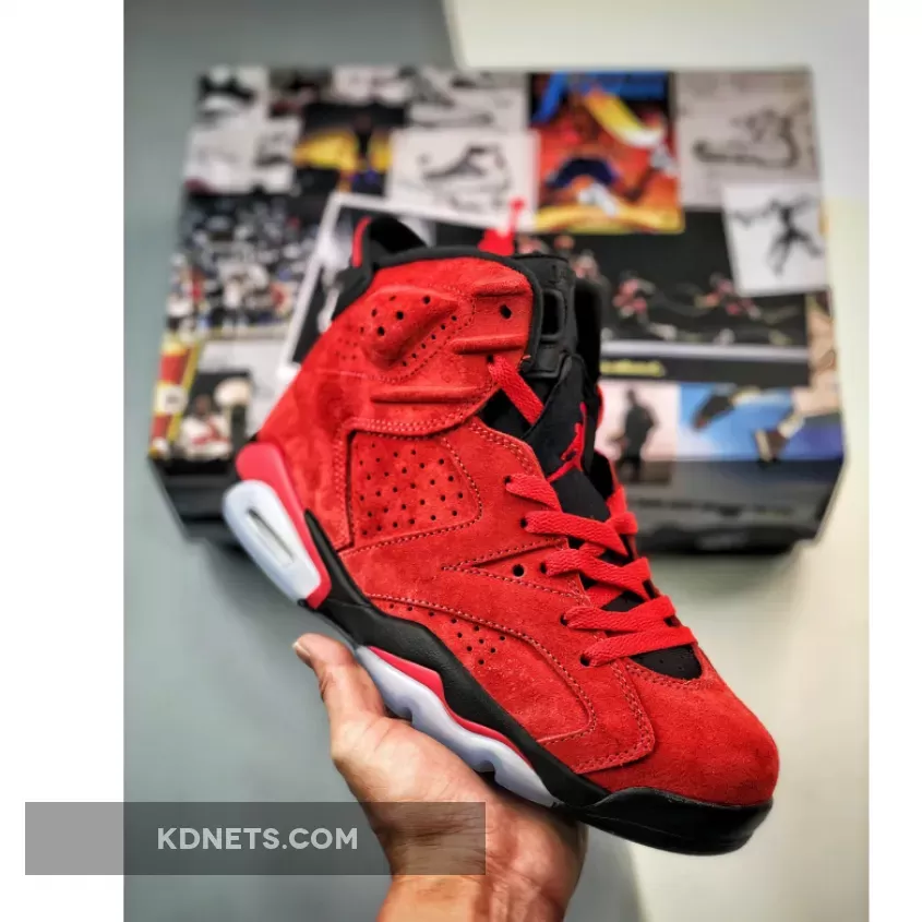 Air Jordan 6 "Toro" Varsity Red/Black