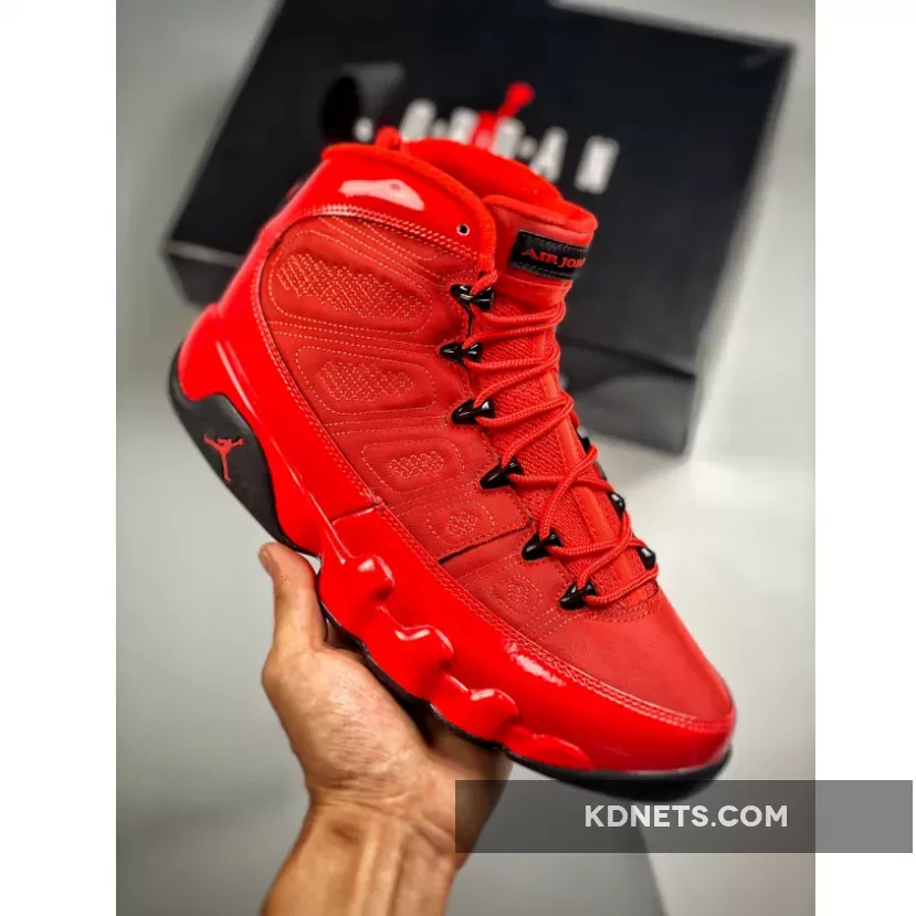 Air Jordan 9 Chile Red Black