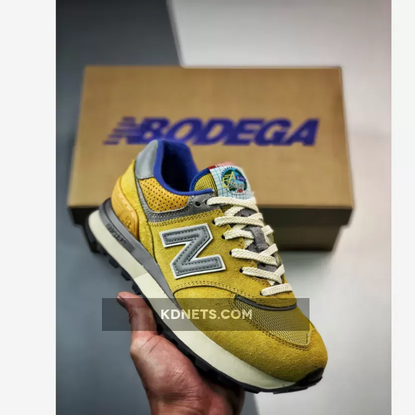 Bodega x New Balance 574 Legacy Yellow