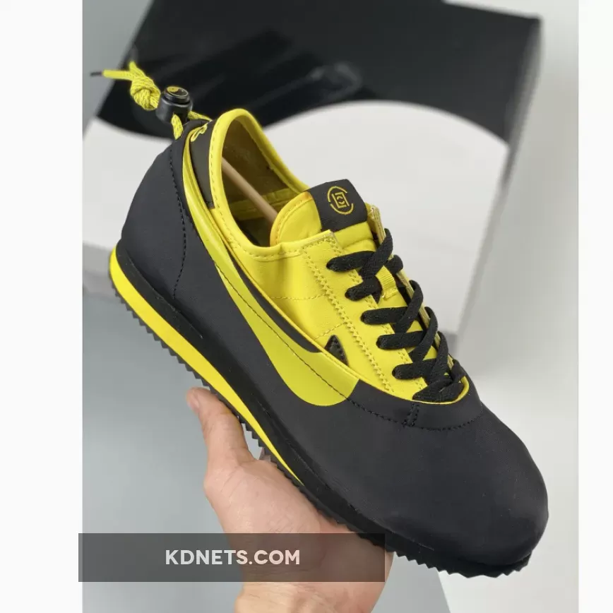 CLOT x Nike Cortez "Bruce Lee" Black/Varsity Maize