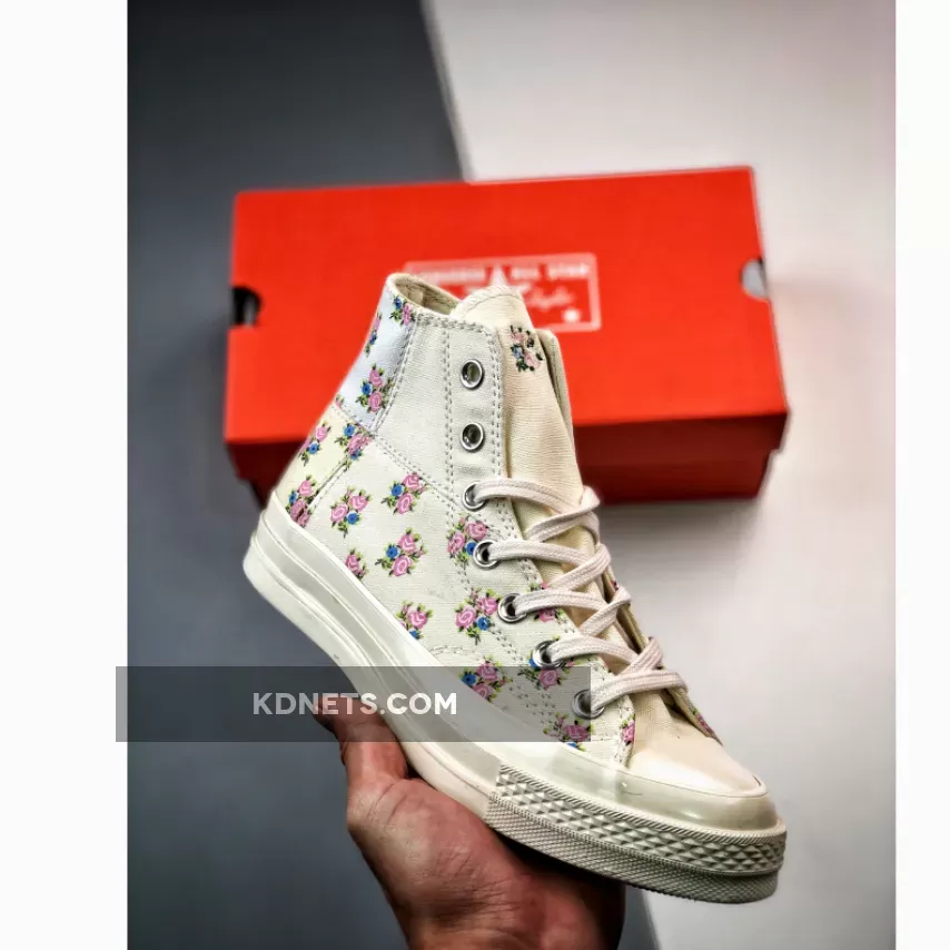 Converse Chuck 70 Patchwork Floral Egret/White/Soft Dune