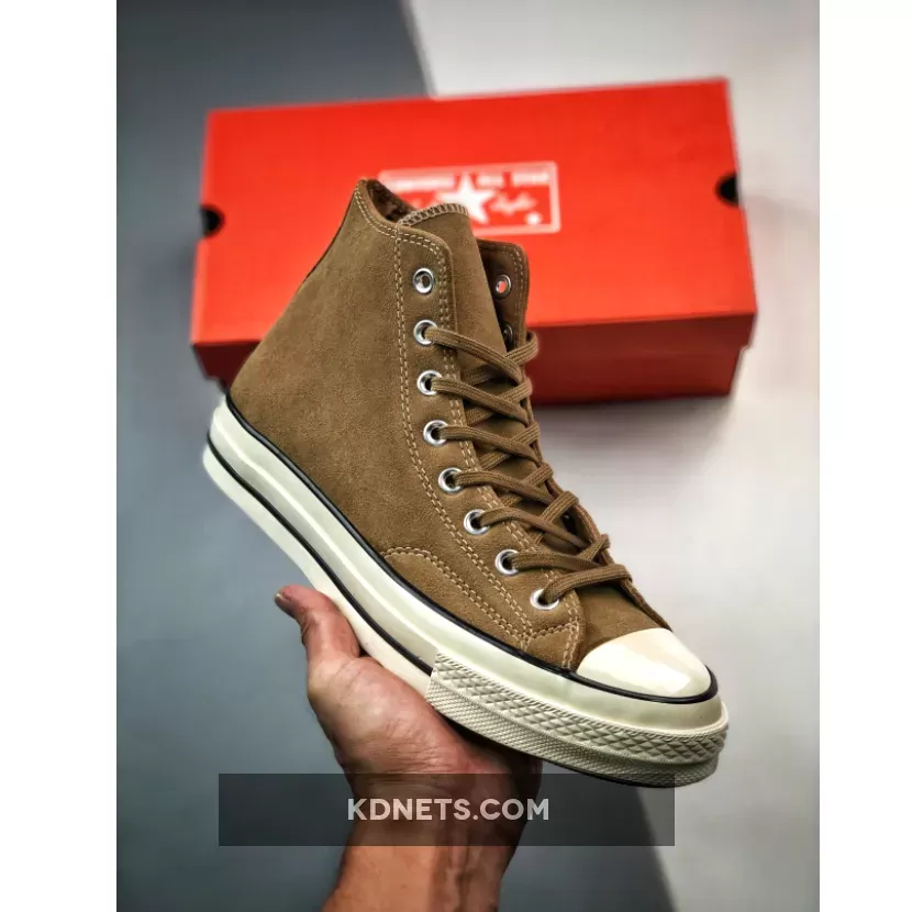 Converse Chuck 70 Suede Sand Dune/Egret/Black