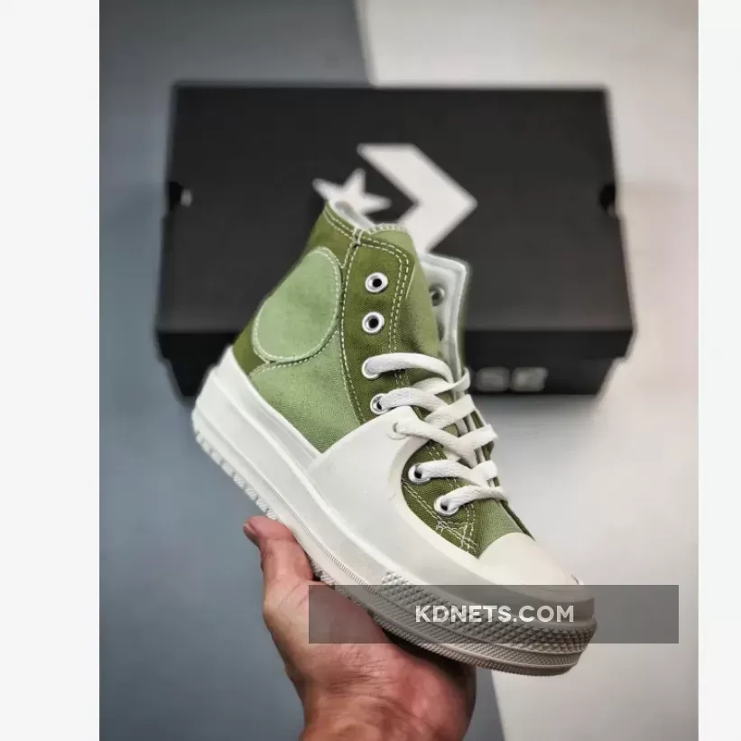 Converse Chuck Taylor All Star Construct Colorblock Alligator Green