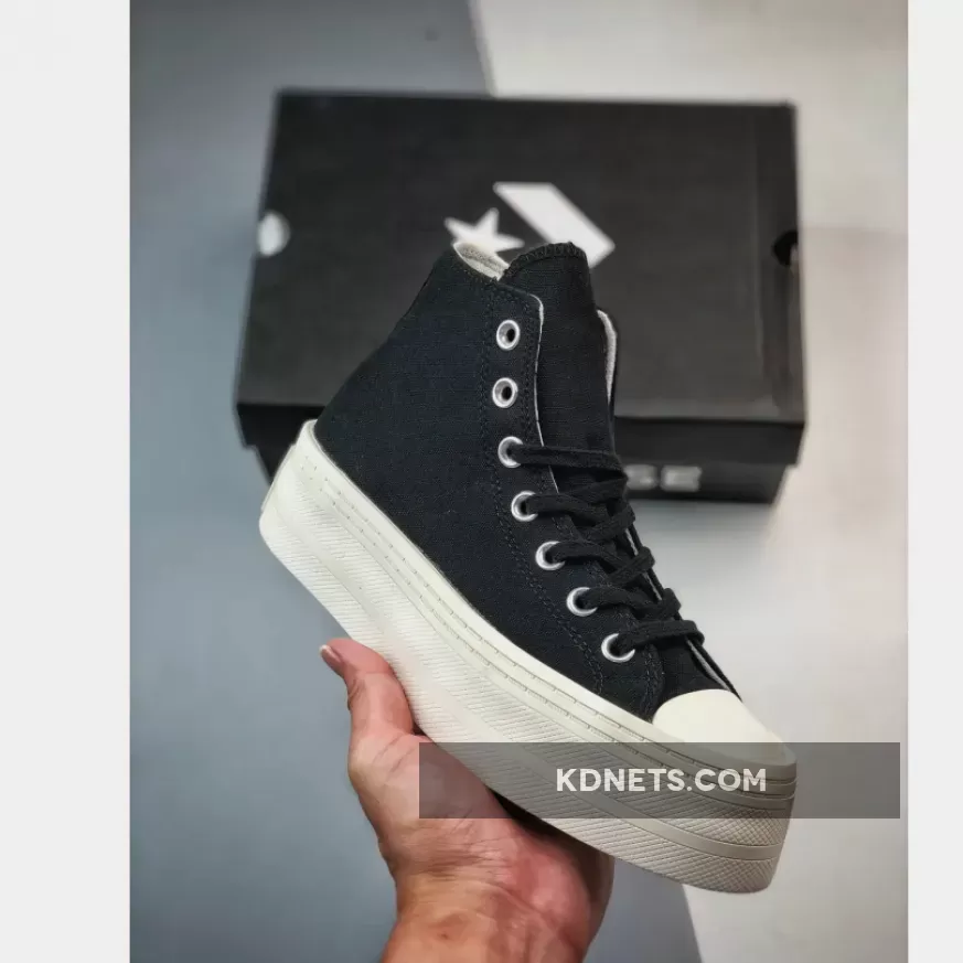 Converse Chuck Taylor All Star Modern Lift Platform Canvas Black