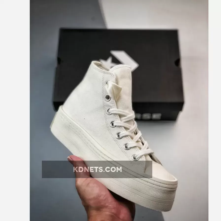 Converse Chuck Taylor All Star Modern Lift Platform Canvas Egret