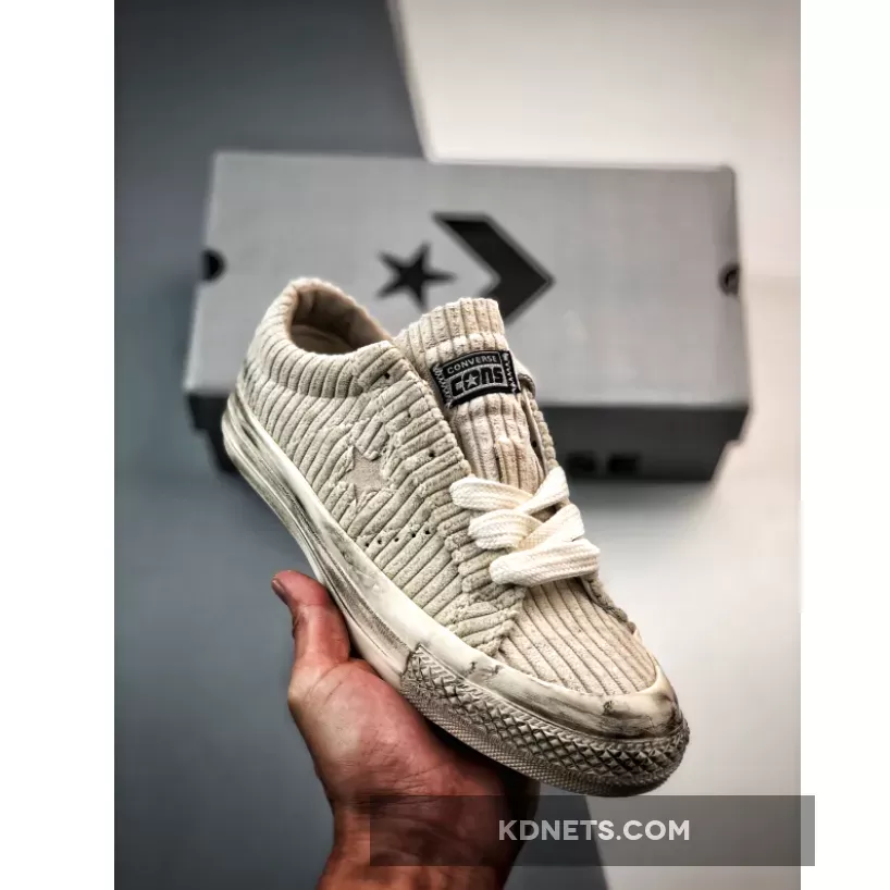 Converse One Star Pro ‘Beige Distressed’