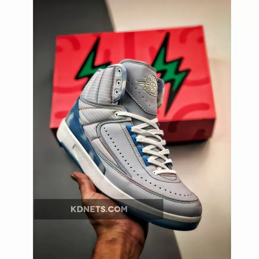 J Balvin x Air Jordan 2 Blue
